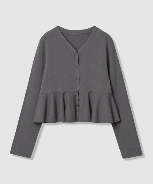 allureville / アルアバイル カーディガン・ボレロ | 【LOULOU WILLOUGHBY】レースレイヤーペプラムカーディガン | 詳細16