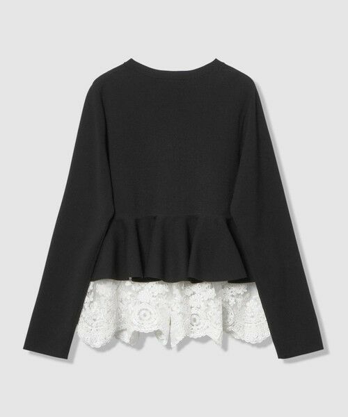 allureville / アルアバイル カーディガン・ボレロ | 【LOULOU WILLOUGHBY】レースレイヤーペプラムカーディガン | 詳細23