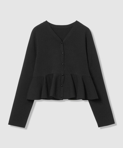 allureville / アルアバイル カーディガン・ボレロ | 【LOULOU WILLOUGHBY】レースレイヤーペプラムカーディガン | 詳細24