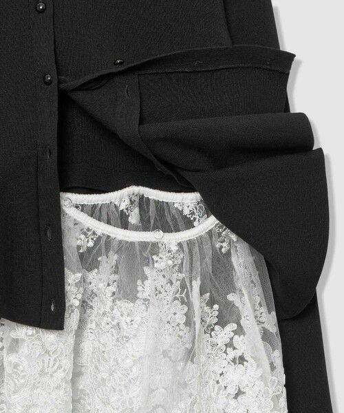 allureville / アルアバイル カーディガン・ボレロ | 【LOULOU WILLOUGHBY】レースレイヤーペプラムカーディガン | 詳細28