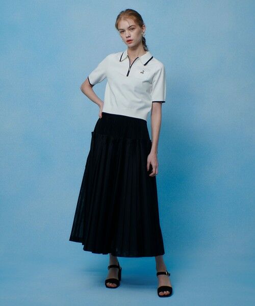 allureville / アルアバイル ポロシャツ | 【LOULOU WILLOUGHBY】ＣＨＥＲＲＹビジューＰＯＬＯ | 詳細5