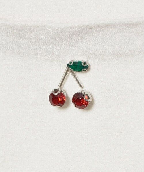 allureville / アルアバイル ポロシャツ | 【LOULOU WILLOUGHBY】ＣＨＥＲＲＹビジューＰＯＬＯ | 詳細8