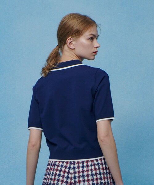 allureville / アルアバイル ポロシャツ | 【LOULOU WILLOUGHBY】ＣＨＥＲＲＹビジューＰＯＬＯ | 詳細13