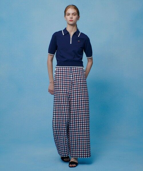 allureville / アルアバイル ポロシャツ | 【LOULOU WILLOUGHBY】ＣＨＥＲＲＹビジューＰＯＬＯ | 詳細14