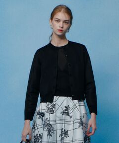 allureville / アルアバイル カーディガン・ボレロ | 【LOULOU WILLOUGHBY】シアージャガードカーディガン