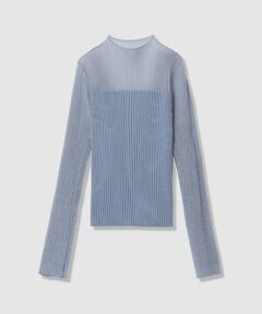 allureville / アルアバイル ニット・セーター | 【LOULOU WILLOUGHBY】シアーキリカエプルオーバー