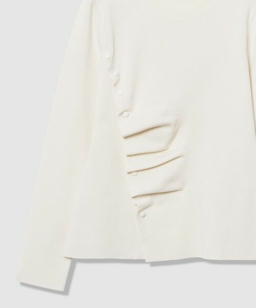 allureville / アルアバイル ニット・セーター | 【LOULOU WILLOUGHBY】ドレープアシメプルオーバー | 詳細10