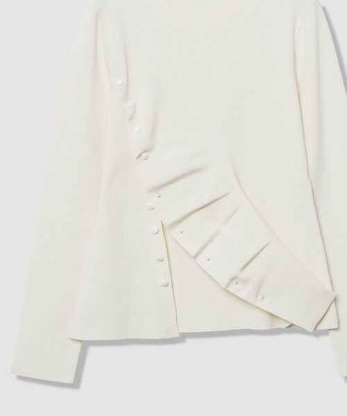 allureville / アルアバイル ニット・セーター | 【LOULOU WILLOUGHBY】ドレープアシメプルオーバー | 詳細11