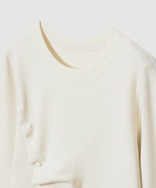 allureville / アルアバイル ニット・セーター | 【LOULOU WILLOUGHBY】ドレープアシメプルオーバー | 詳細8