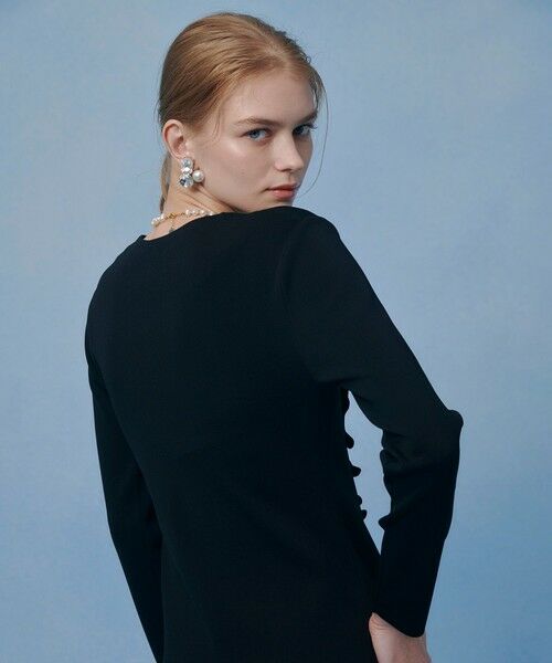 allureville / アルアバイル ニット・セーター | 【LOULOU WILLOUGHBY】ドレープアシメプルオーバー | 詳細26