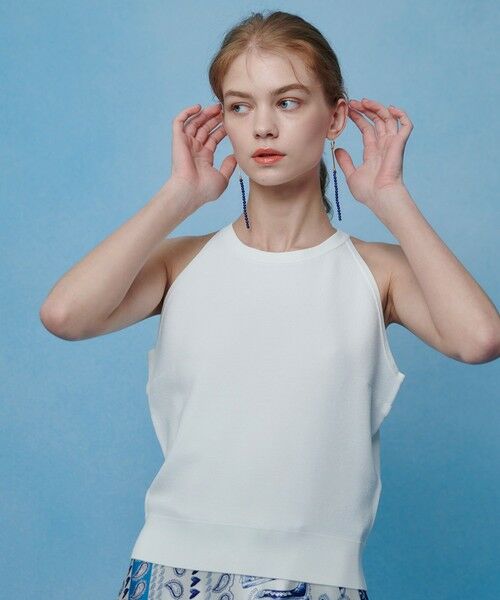 allureville / アルアバイル ニット・セーター | 【LOULOU WILLOUGHBY】カノコワイドボーダータンク | 詳細1