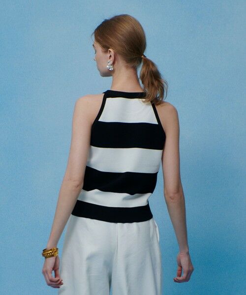 allureville / アルアバイル ニット・セーター | 【LOULOU WILLOUGHBY】カノコワイドボーダータンク | 詳細7