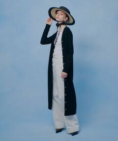 allureville / アルアバイル カーディガン・ボレロ | 【LOULOU WILLOUGHBY】カノコワイドボーダーＣＤ ワンピース