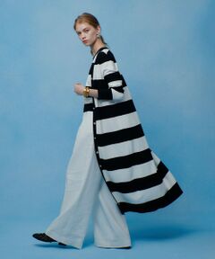 allureville / アルアバイル カーディガン・ボレロ | 【LOULOU WILLOUGHBY】カノコワイドボーダーＣＤ ワンピース