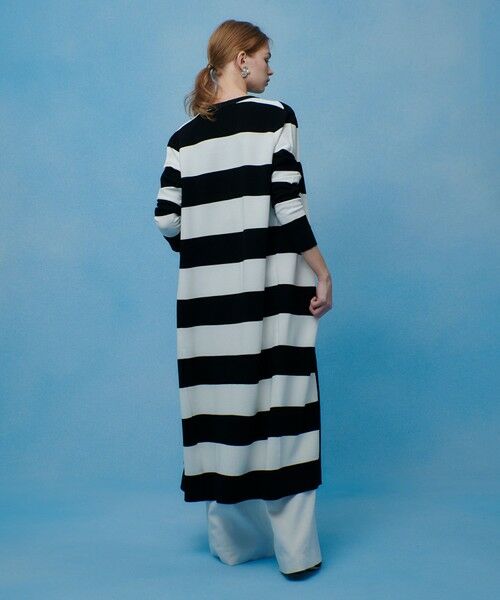 allureville / アルアバイル カーディガン・ボレロ | 【LOULOU WILLOUGHBY】カノコワイドボーダーＣＤ ワンピース | 詳細5