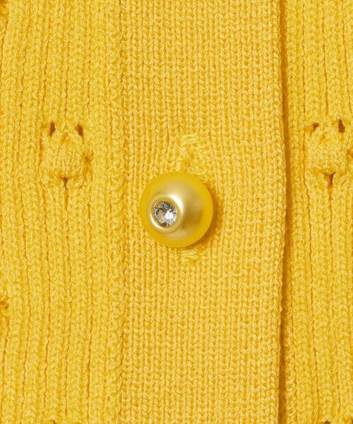 allureville / アルアバイル カーディガン・ボレロ | 【LOULOU WILLOUGHBY】アイレット半袖カーディガン | 詳細6