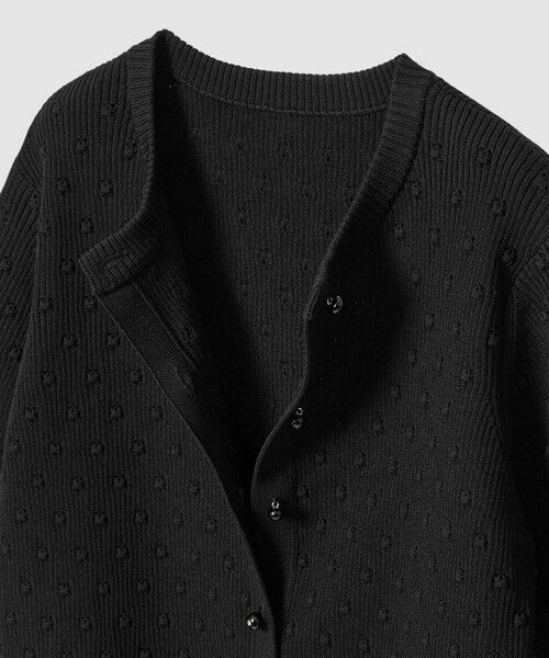 allureville / アルアバイル カーディガン・ボレロ | 【LOULOU WILLOUGHBY】アイレット半袖カーディガン | 詳細9