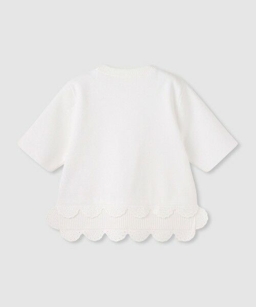 allureville / アルアバイル ニット・セーター | 【LOULOU WILLOUGHBY】パンチングスカラプルオーバー | 詳細7