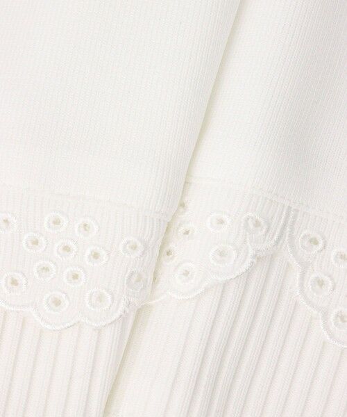 allureville / アルアバイル ニット・セーター | 【LOULOU WILLOUGHBY】パンチングスカラプルオーバー | 詳細8
