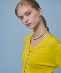 allureville / アルアバイル カーディガン・ボレロ | 【LOULOU WILLOUGHBY】ワイドリブヘムフリルカーディガン