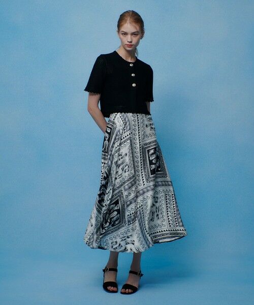 allureville / アルアバイル カーディガン・ボレロ | 【LOULOU WILLOUGHBY】メッシュクロッシェボレロカーディガン | 詳細5