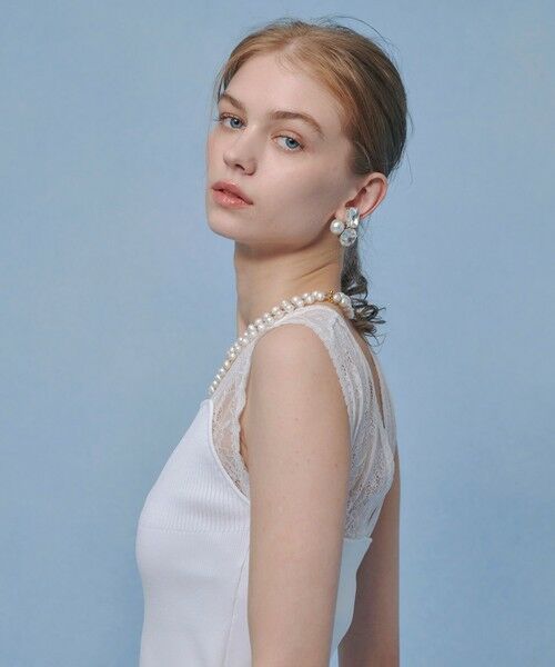 allureville / アルアバイル ニット・セーター | 【LOULOU WILLOUGHBY】レーシィビスチェプルオーバー | 詳細2