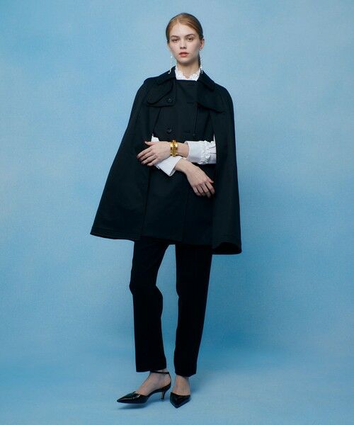 allureville / アルアバイル トレンチコート | 【LOULOU WILLOUGHBY】トレンチケープコート | 詳細23