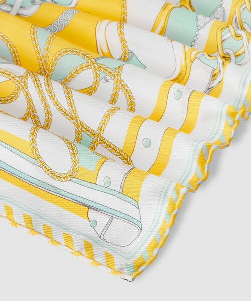 allureville / アルアバイル バンダナ・スカーフ | 【manipuri(マニプリ)】65×65 SILK SCARF | 詳細3