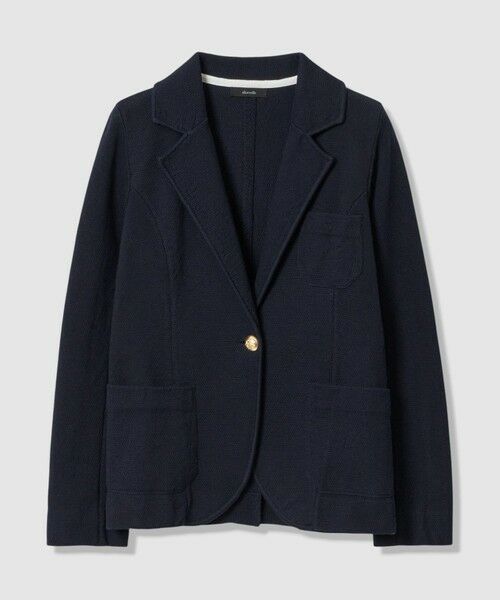 allureville / アルアバイル テーラードジャケット | カノコストレッチニットジャケット | 詳細14