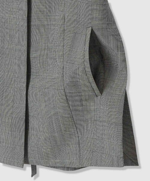 allureville / アルアバイル その他アウター | ポプリンチェックスリットジレ | 詳細9