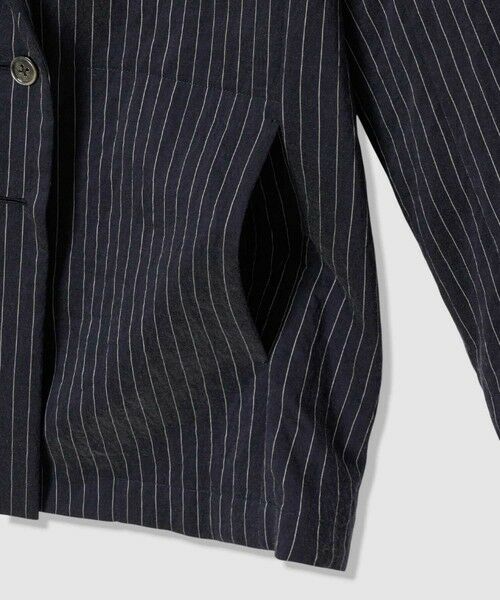 allureville / アルアバイル テーラードジャケット | シアーストライプジャケット | 詳細11