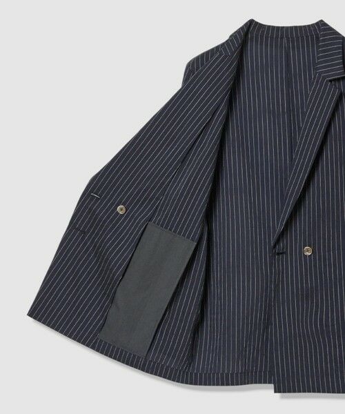 allureville / アルアバイル テーラードジャケット | シアーストライプジャケット | 詳細15