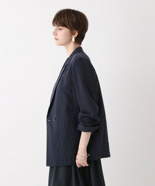 allureville / アルアバイル テーラードジャケット | シアーストライプジャケット | 詳細5