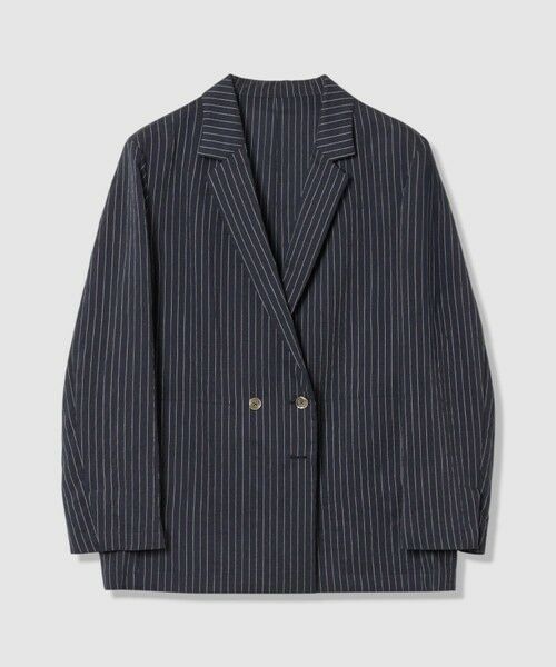 allureville / アルアバイル テーラードジャケット | シアーストライプジャケット | 詳細8
