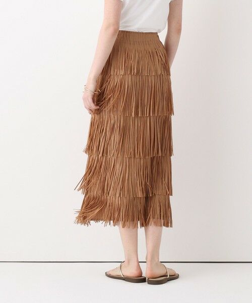 allureville / アルアバイル ミニ・ひざ丈スカート | プリーツフリンジスカート | 詳細3