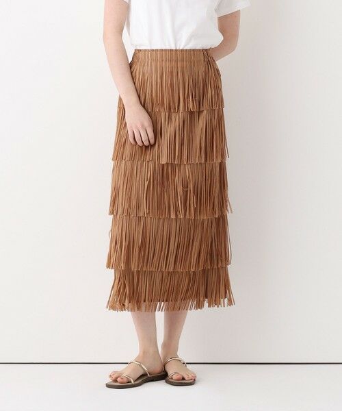 allureville / アルアバイル ミニ・ひざ丈スカート | プリーツフリンジスカート | 詳細10