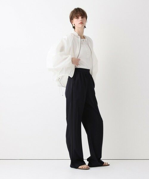 allureville / アルアバイル チノ・ワークパンツ | サイドラインイージーパンツ | 詳細10
