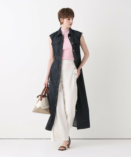 allureville / アルアバイル その他パンツ | デニムライクマリンパンツ | 詳細3