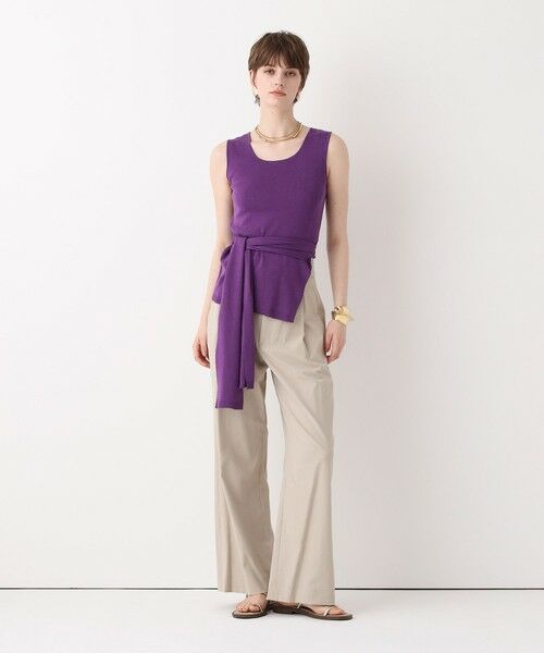 allureville / アルアバイル その他パンツ | シェルタリングタックワイドパンツ | 詳細5