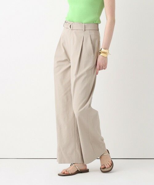 allureville / アルアバイル その他パンツ | シェルタリングタックワイドパンツ | 詳細7