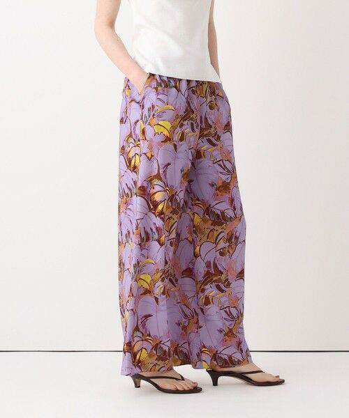 allureville / アルアバイル その他パンツ | ボタニカルプリントパンツ | 詳細10