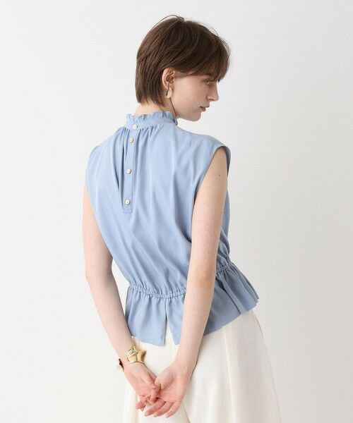 allureville / アルアバイル シャツ・ブラウス | ペプラムヘムフレンチブラウス | 詳細7