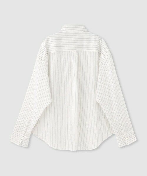 allureville / アルアバイル シャツ・ブラウス | ストライプシアーシャツ | 詳細7