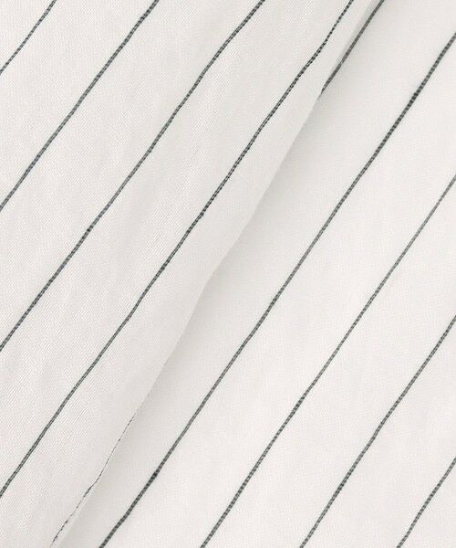 allureville / アルアバイル シャツ・ブラウス | ストライプシアーシャツ | 詳細8