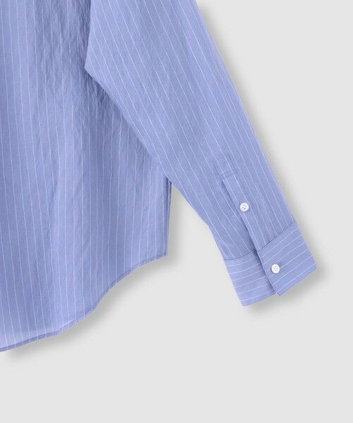 allureville / アルアバイル シャツ・ブラウス | ストライプシアーシャツ | 詳細11