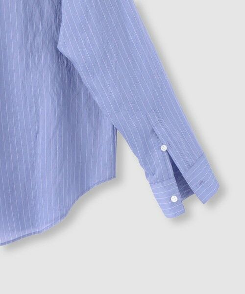 allureville / アルアバイル シャツ・ブラウス | ストライプシアーシャツ | 詳細12