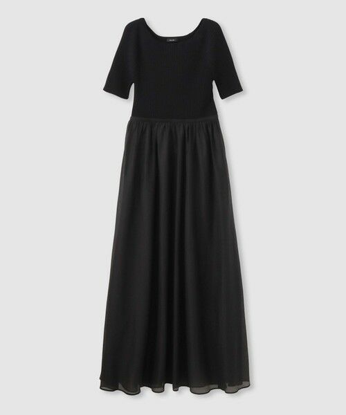 allureville / アルアバイル ロング・マキシ丈ワンピース | ニットコンビシアオーガンワンピース | 詳細11