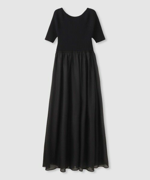 allureville / アルアバイル ロング・マキシ丈ワンピース | ニットコンビシアオーガンワンピース | 詳細12