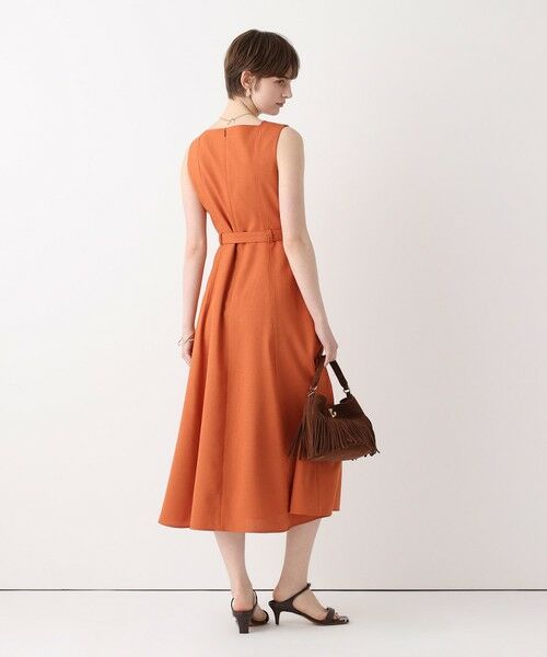 allureville / アルアバイル ミニ丈・ひざ丈ワンピース | スクウェアデザインフレアーワンピース | 詳細19