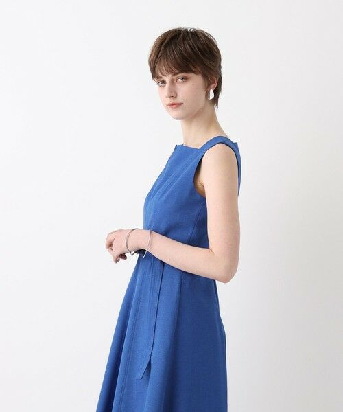 allureville / アルアバイル ミニ丈・ひざ丈ワンピース | スクウェアデザインフレアーワンピース | 詳細27